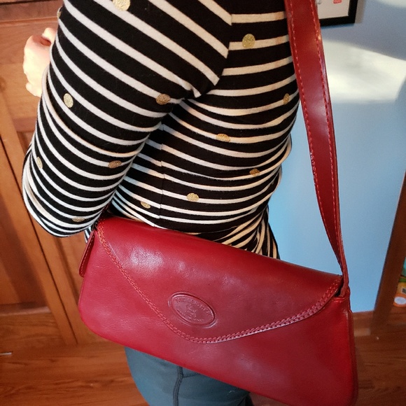 Leather clutch, made in Italy - Picture 2 of 5